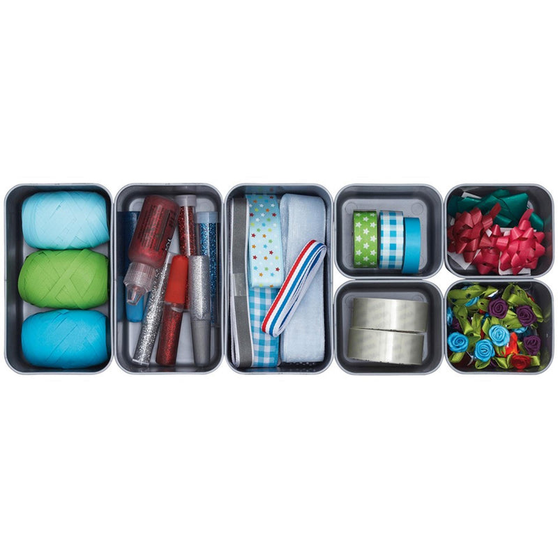 Afbeelding laden in galerijviewer, Sunware q-line mixedbox 2.5 liter transparant 39x14x6.5cm<br>
