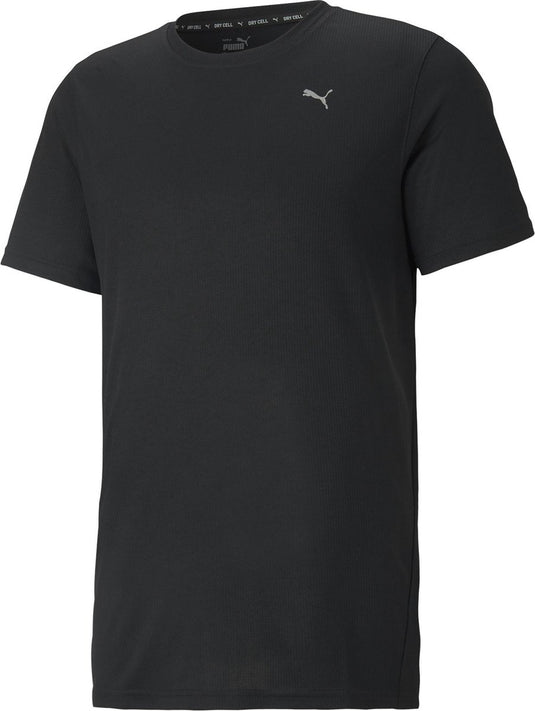 Puma performance ss tee m heren sportshirt - zwart - maat xl
