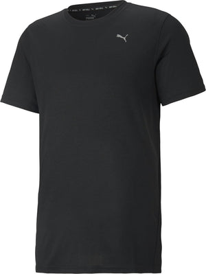 Puma performance ss tee m heren sportshirt - zwart - maat l