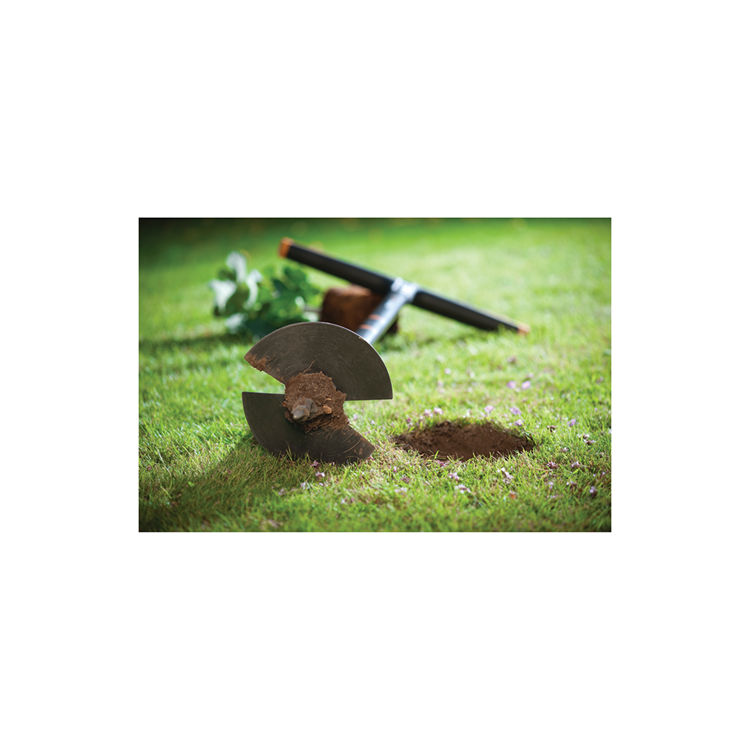 Afbeelding laden in galerijviewer, Fiskars 1049796 - quikdrilll handgrondboor 100mm | 1 stuks
