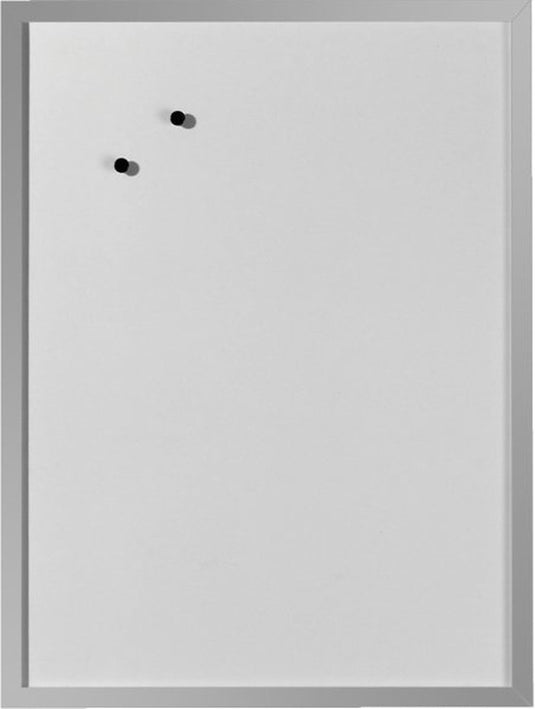 Herlitz magnettafel und whiteboard 40x60 holzr. silber
