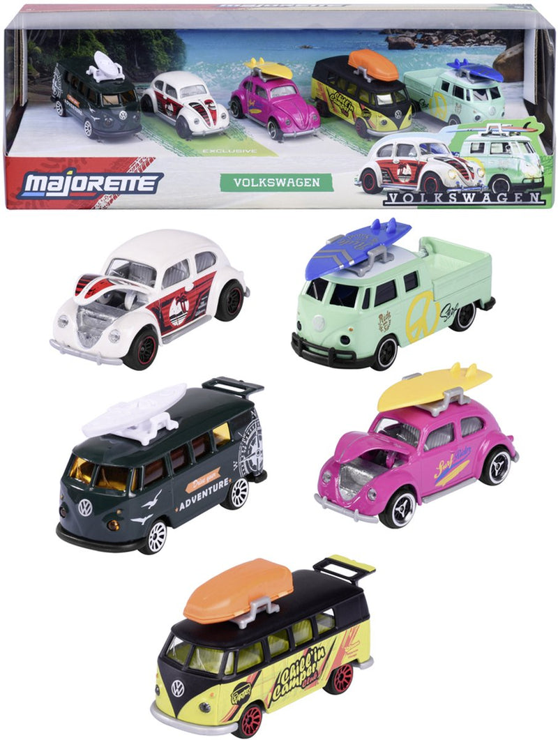 Afbeelding laden in galerijviewer, Majorette volkswagen, 5dlg.
