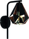 Eglo carlton 4 wandlamp - e27 - 31,5 cm - zwart koper