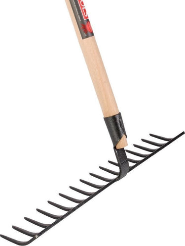 Talen tools – tuinhark – gesmeed – professioneel – 16 tanden – essenhouten steel – 160 cm