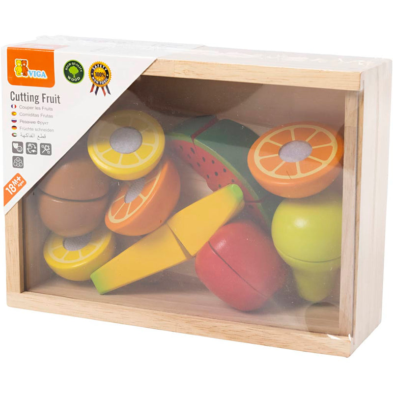 Afbeelding laden in galerijviewer, Https: www.cchobby.nl viga-snijbare-fruitset-17-onderdelen-1-doos
