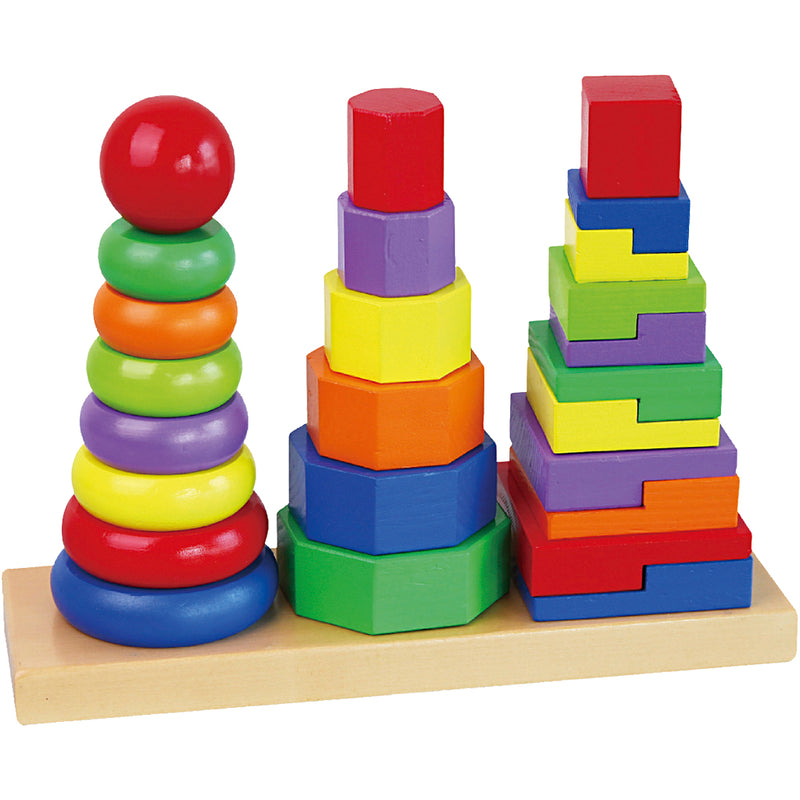 Afbeelding laden in galerijviewer, Https: www.cchobby.nl viga-geometrische-stapeltoren-afm-28x21x9-cm-1-set
