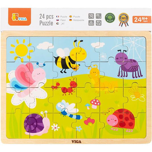 Viga houten legpuzzels