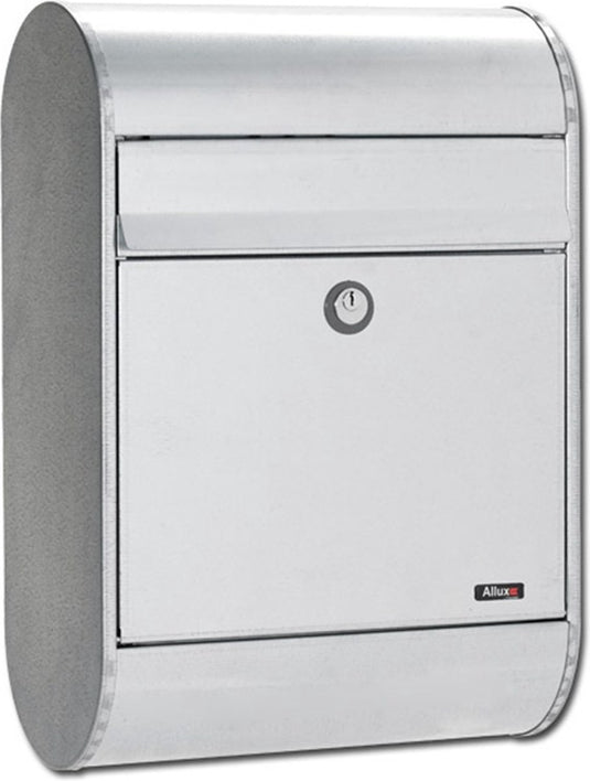 Allux brievenbus 5000 - zilver