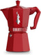Bialetti moka exclusive koffiemaker rood 6t
