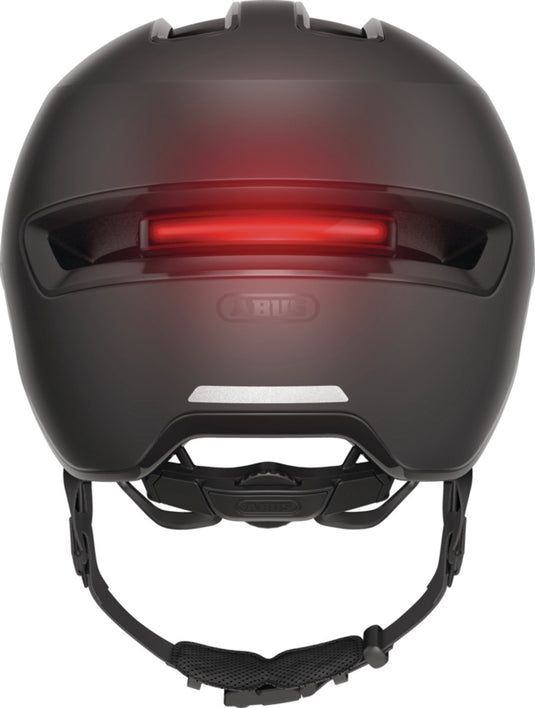 Abus fietshelm hud-y ace velvet black s - 51-55 cm - zwart - geschikt voor gebruik op elektrische fietsen - stadsfietsen - 400 g s