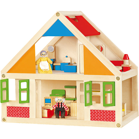 Viga houten poppenhuis