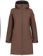 Luhta iskola dames parka - donker bruin - 36