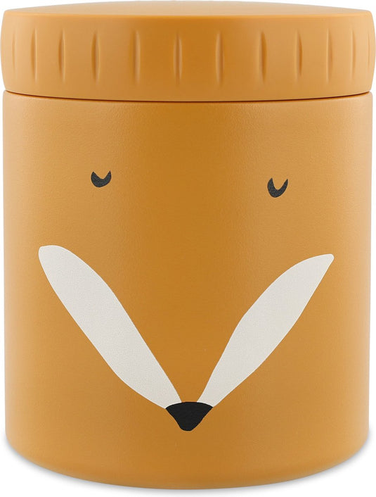 Trixie thermos container - mr. fox - thermo lunchpot voor kinderen - 350 ml - rvs lunchbox - oranje