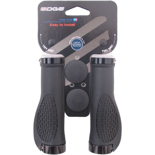 De Edge Ergo City Handvatten - 130mm, Zwart