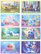 Koopman holografische placemats kunststof set van 16 met diverse prints.