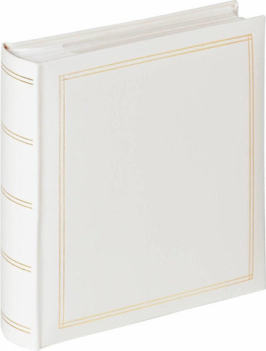 Walther me-138-w monza - memo insteekalbum - formaat 21 x 22 cm - 200 foto's 10 x 15 cm - wit