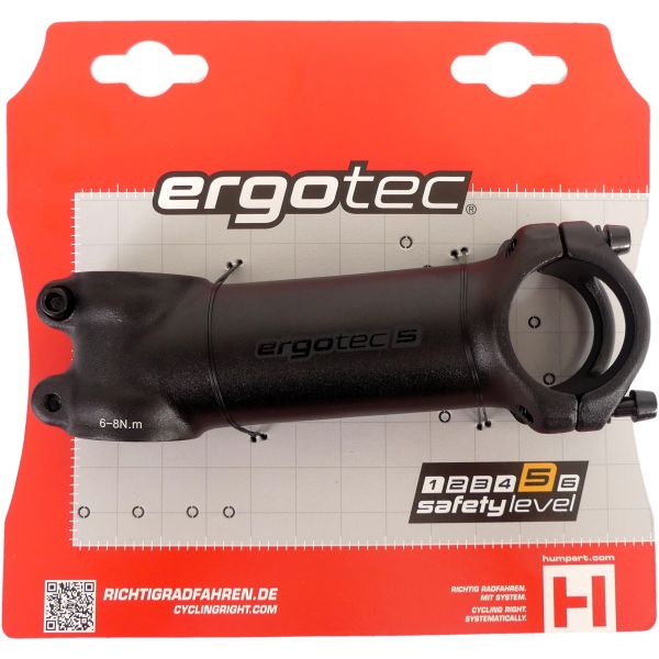 Afbeelding laden in galerijviewer, Voorbouw Ergotec Shark 31.8Mm 110Mm Zwart
