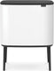 Brabantia bo touch bin prullenbak - 36 liter - 1 vak - white