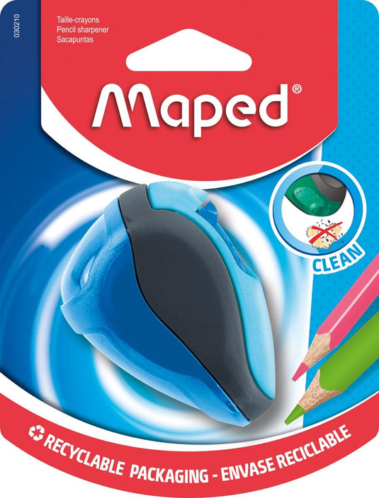 Maped office puntenslijper maped 30210 kleurenassortiment 125 mm