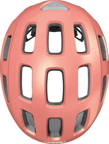 Abus fietshelm youn-i 2.0 rose gold s - 48-54 cm - pink - geschikt voor gebruik op elektrische fietsen - stadsfietsen - 240 g