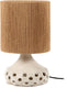 Serax - sophie casier oya - tafellamp - beige bruin - 25 ø - h 42,00cm - 3,28kg