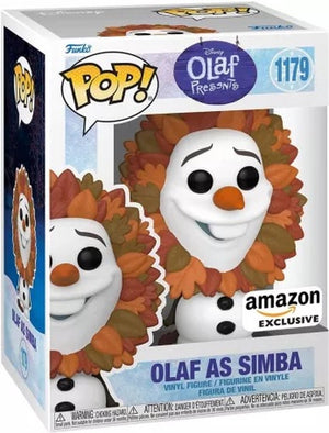 Funko pop! disney: olaf presents - olaf as lion king (exclusive)