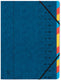 Exacompta sorteermappen 5222z blauw a4