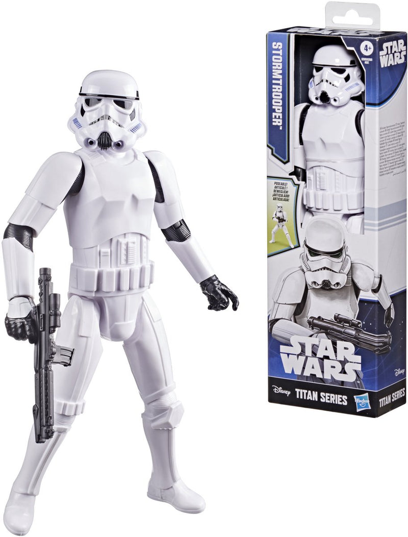 Afbeelding laden in galerijviewer, Hasbro star wars titan series stormtrooper actiefiguur
