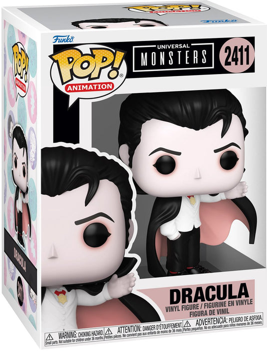 Funko pop animation: universal monsters - dracula - pop