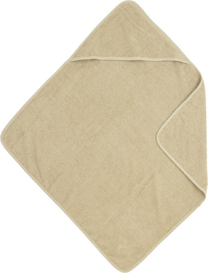 Meyco baby uni badcape - badstof - sand - 75x75cm
