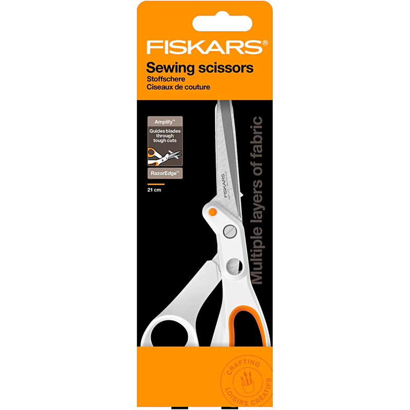 Afbeelding laden in galerijviewer, Https: www.cchobby.nl fiskars-amplify-razoredger-schaar-l-21-cm-rechtshandig-1-stuk
