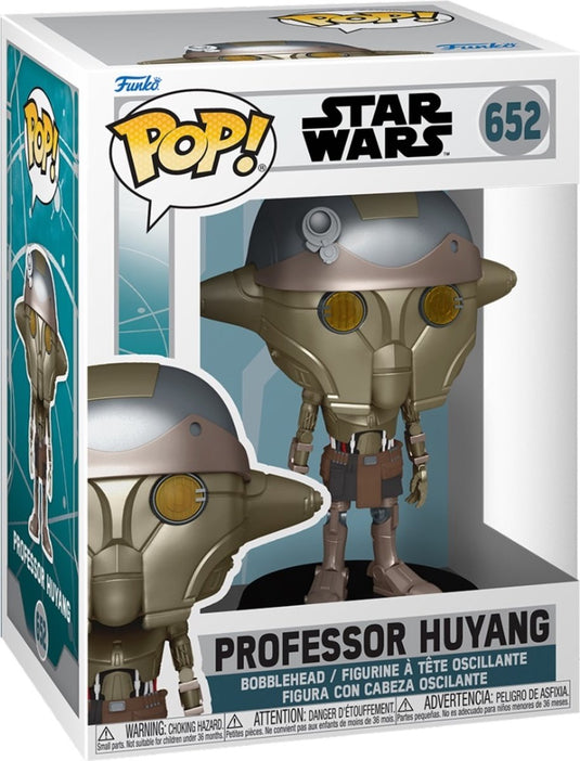 Funko pop star wars: professor huyang - pop