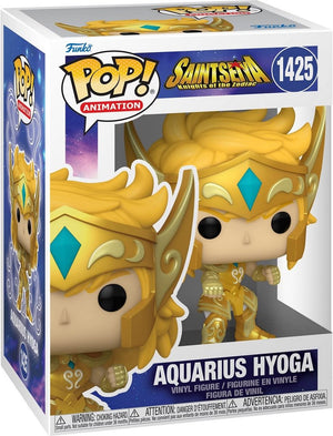 Funko saint seiya - pop! animation figure gold aquarius hyoga 9 cm verzamelfiguur - multicolours