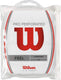 Wilson pro overgrip feel geperforeerd - pack 12 stuks - wit