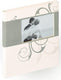 Walther gb-134 romance - gastenboek - formaat 23x25 cm - wit