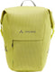Vaude road master roll-it luminum fietstas enkele fietstas unisex bright green >70% recycled materiaal