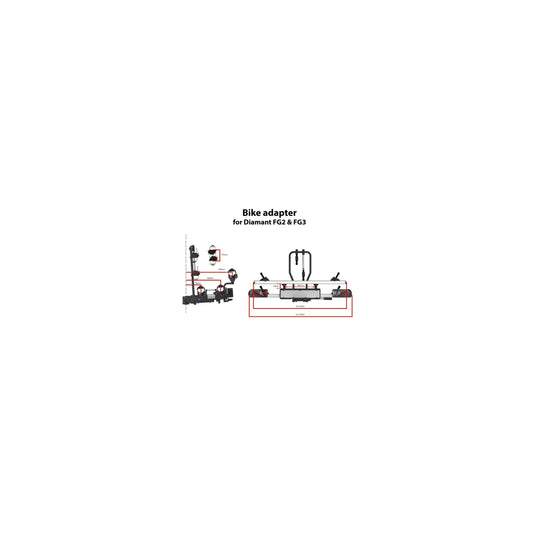 Tradekar international bv pro user diamant fg2 fietsendrager - fietsdragers -