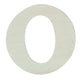 Darice • uitgesneden houten letter o 10,8cmx5mm