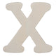 Darice • uitgesneden houten letter x 10,8cmx5mm