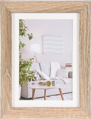 Henzo fotolijst modern 13x18cm midden bruin