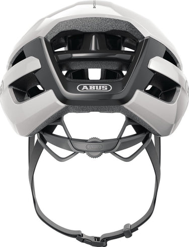 Abus powerdome fietshelm shiny white