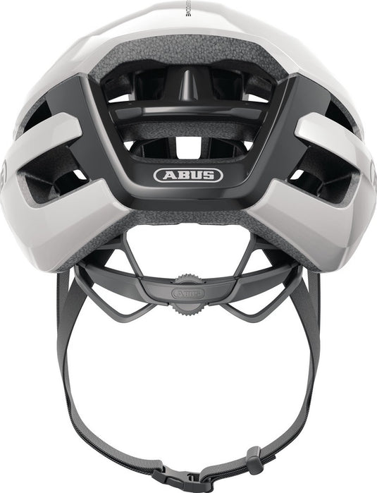 Abus powerdome fietshelm shiny white