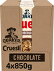 Quaker cruesli chocolade - ontbijtgranen - 4 x 850 gram