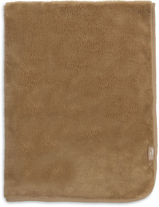 Jollein deken ledikant 100x150cm basic sherpa jersey hazel