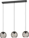 Eglo almanzora hanglamp - e27 - 90 cm - zwart koper