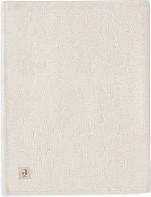 Jollein deken ledikant 100x150cm cosy knit ivory velvet