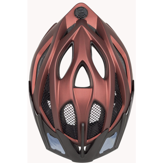 Ked fietshelm spiri ii trend m (52-58cm) - mat rood