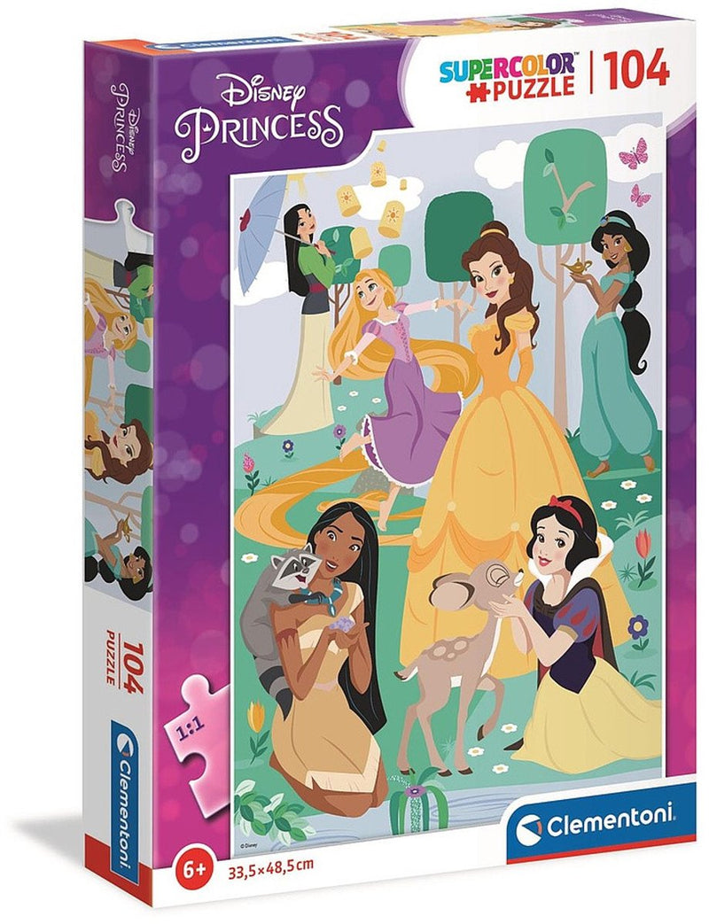 Afbeelding laden in galerijviewer, Clementoni puzzel disney princess, 104st.
