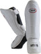 Super pro combat gear thai-pro shin guard wit zwart medium