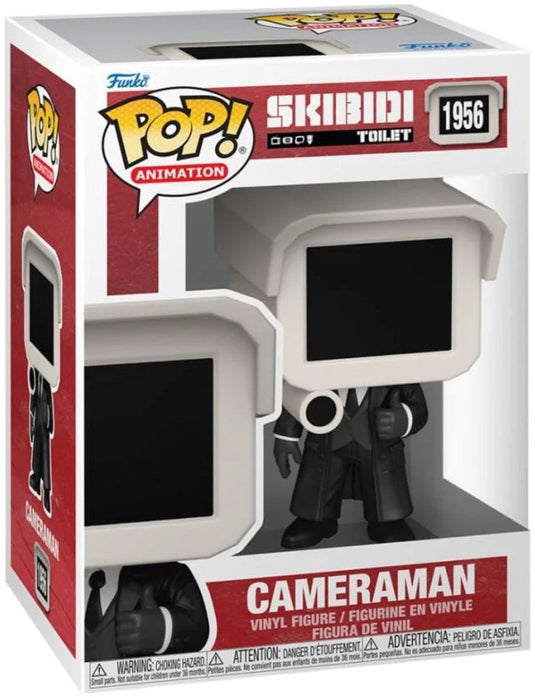 Funko pop animation: skibidi toilet - cameraman pop